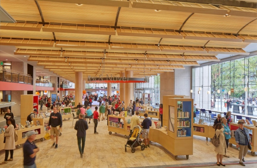 Central Library renovation receives multiple design, construction ...
