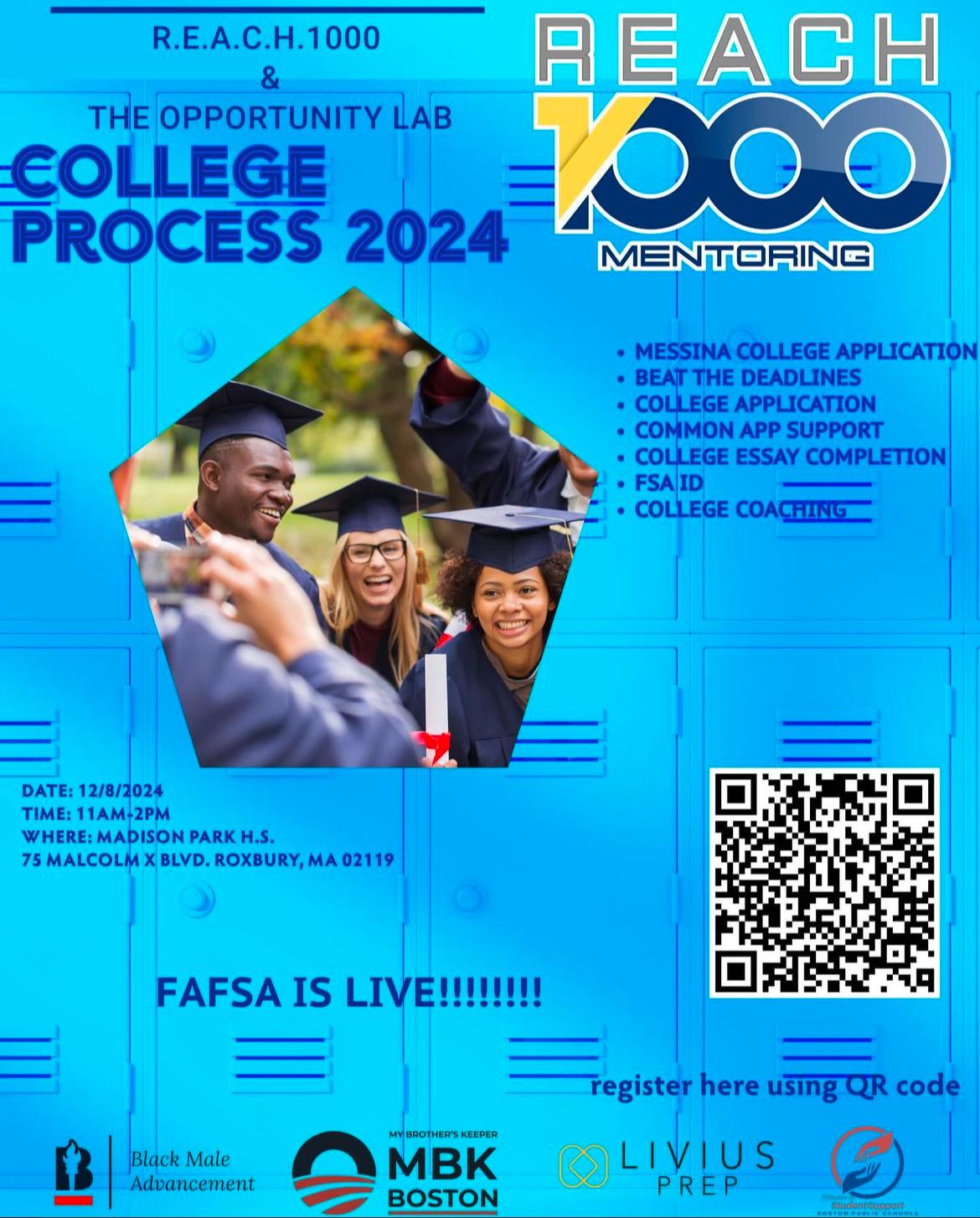 Opportunity Lab Fafsa support