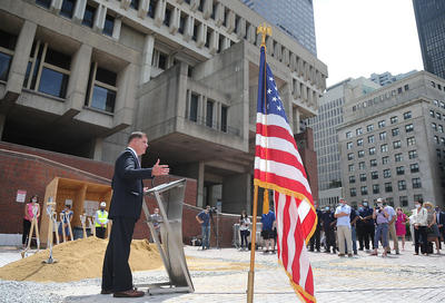 City Hall Plaza Groundbreaking