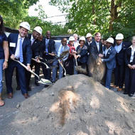 Image for freedom house groundbreaking