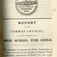 Image for high school for girls 1836