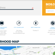 Image for a mockup of the redesigned my neighborhood resources page 