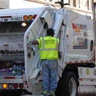 Image for picking up trash in boston