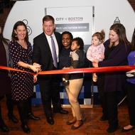 Image for mayor walsh unveiled the lactation room at city hall