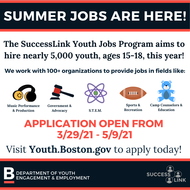 MAYOR JANEY ANNOUNCES OPENING OF APPLICATIONS FOR SUCCESSLINK YOUTH JOBS PROGRAM
