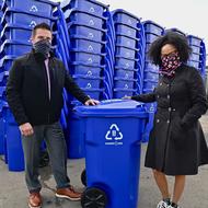 THE CITY OF BOSTON INTRODUCES NEW RECYCLING CARTS MADE OF OCEAN BOUND PLASTICS