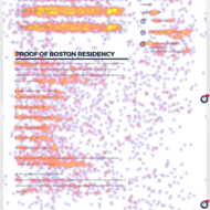 The heat map for our "resident parking" page.