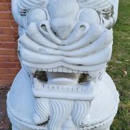 Foo Dog at Mt Hope Cemetery