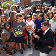 Image for north square ribbon cutting